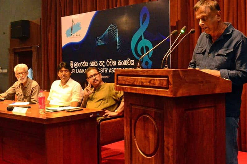 ගේය පද රචනා සංගමයේ මුලසුන්වලට නිලාර්, බන්දුල සහ රොබ්සන් යළි පත් වෙති !