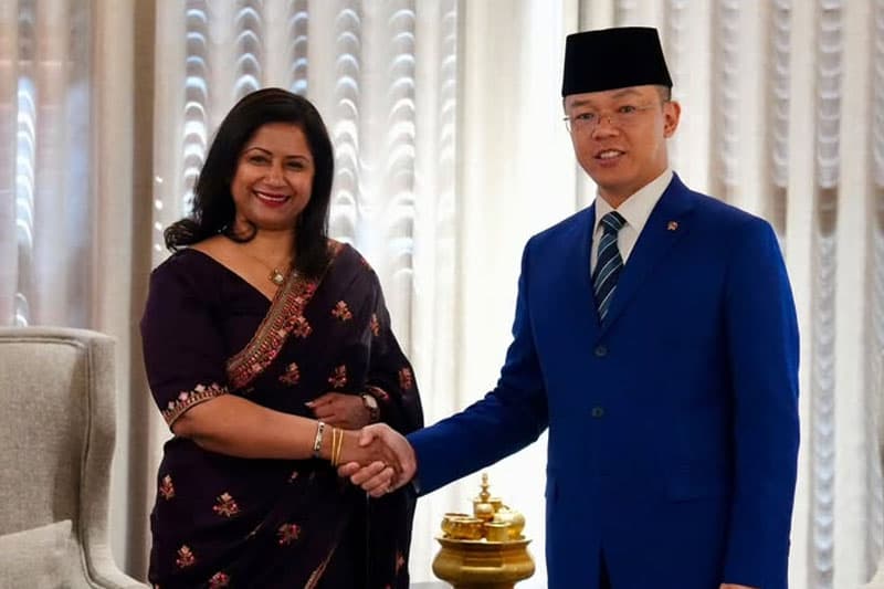 ඉන්දුනීසියාවේ ශ්රී ලංකා තානාපතිනි ශෂීකලා ප්රේමවර්ධන සහ ඉන්දුනීසියානු විදේශ ඇමති අතර හමුවක්!