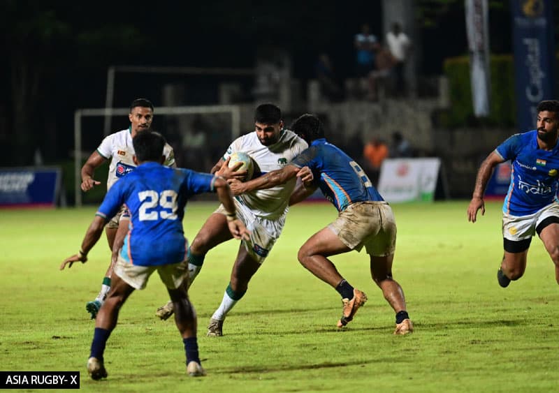 ආසියානු රග්බි 2024 : ඉන්දියාව පරදමින් ශ්රී ලංකාව අවසන් තරගයට