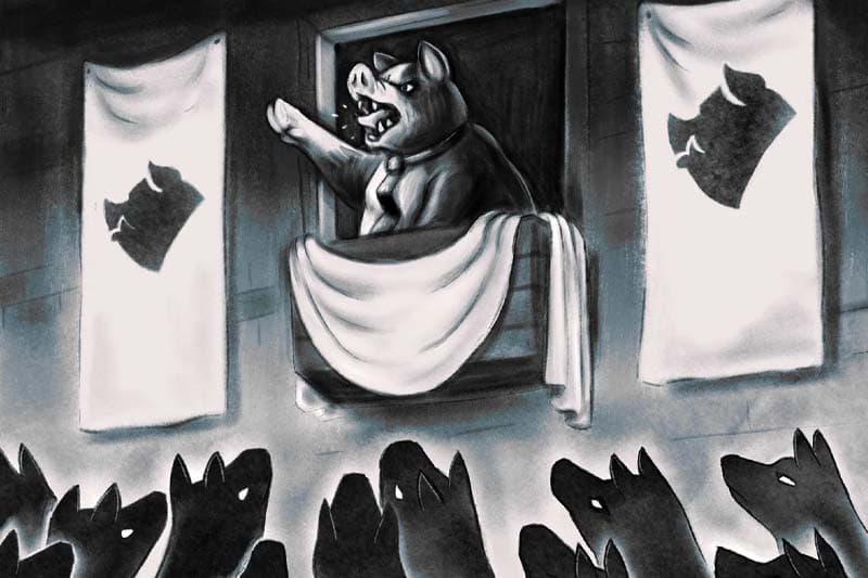 'සත්ව ගොවිපල' මේ දවස්වල කියවන්න ජෝජ් ඕවල් ගේ Animal Farm