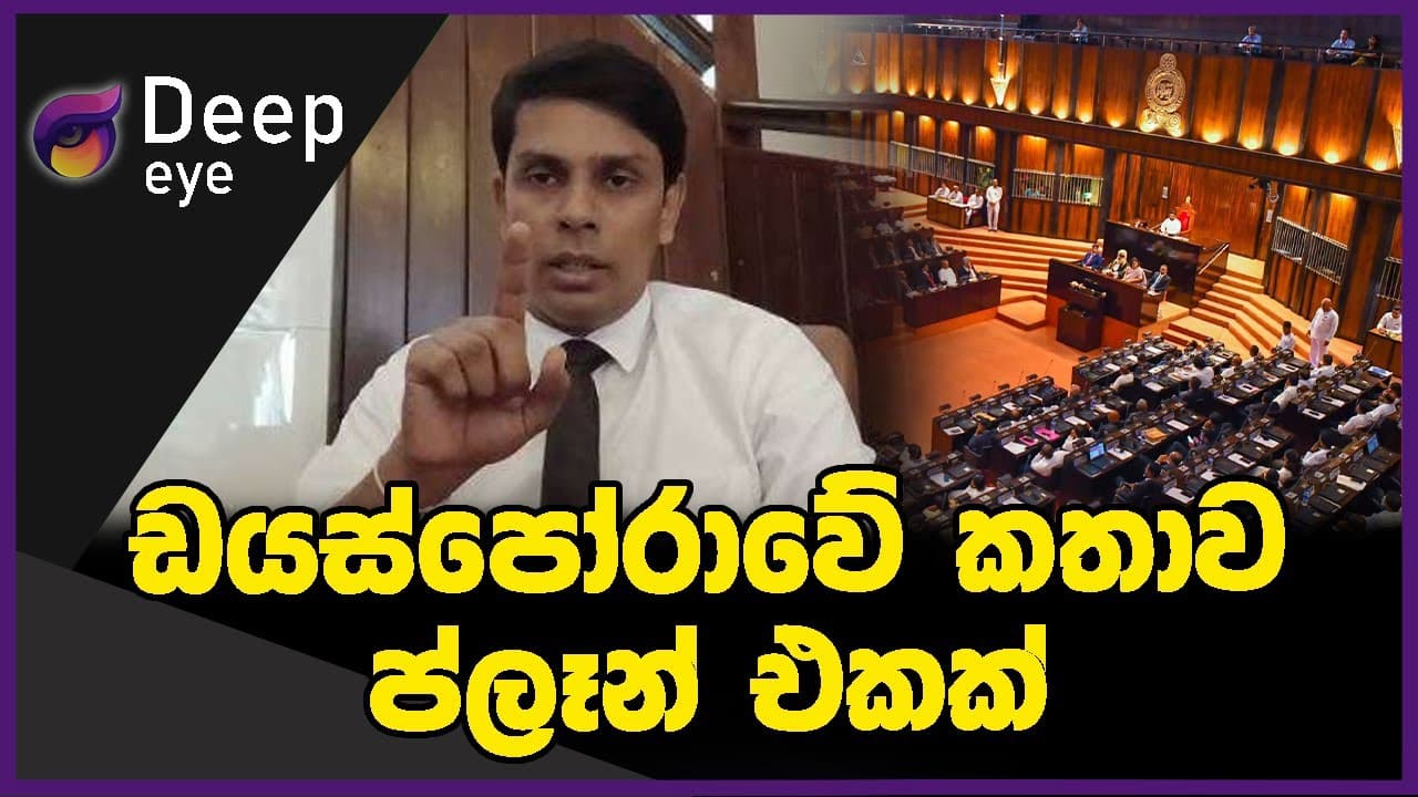 ඩයස්පෝරාවේ කතාව ප්ලෑන් එකක් | DEEP EYE | The Leader TV