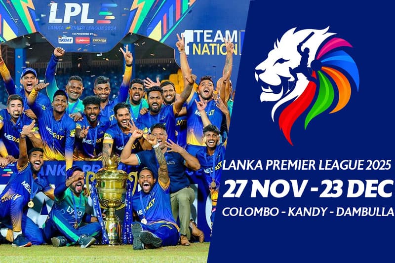2026 T20 ලෝක කුසලානය ඉලක්ක කරගත් LPL තරගාවලිය නොවැම්බර්-දෙසැම්බර් මාසවලදී