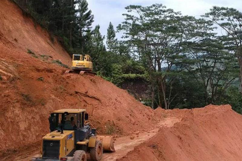 නායයෑම් නිසා නුවරඑළියේ පමණක් පස් කියුබ් ලක්ෂ 4ක් ගොඩ ගැසිලා