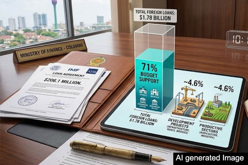විදේශ ණයවලින් 71%ක්ම එදිනෙදා වියදම්වලට! - සංවර්ධන ව්යාපෘති අතහැර අයවැය පියවන්න ගිය ලංකාවේ ණය අර්බුදය!