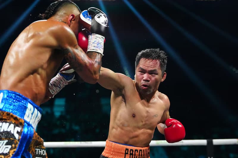 මනී පකියාඋ සමග සටන ජය පැරදුමින් තොරව අවසන් කිරීමට බාරියොස් සමත් වෙයි