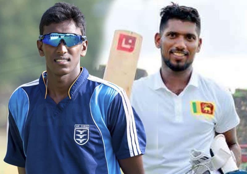කෝඬුකාරයෝ දෙදෙනෙක් ටෙස්ට් ක්රිකට් සංචිතයට