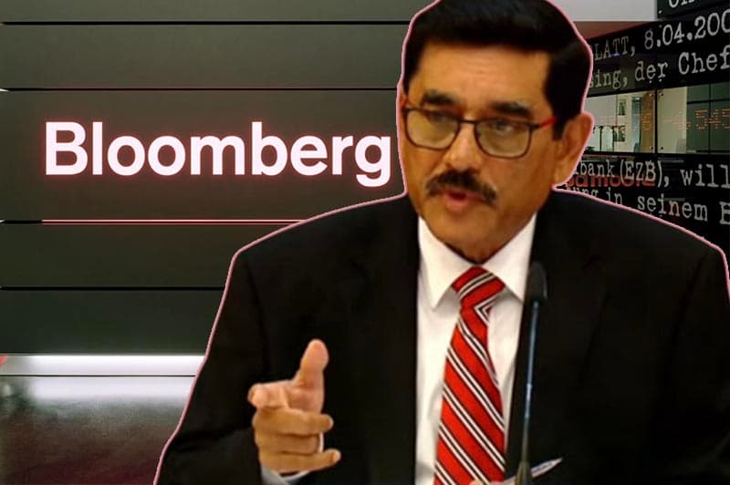 මහ බැංකු අධිපති බ්ලූම්බර්ග් වෙබ් අඩවියට කියපු කතාව !