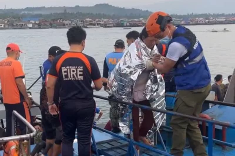 පිලිපීනයේ මගී ප්රවාහන නෞකාවක් ගිලීයාමෙන් 15 දෙනෙකු මරුට