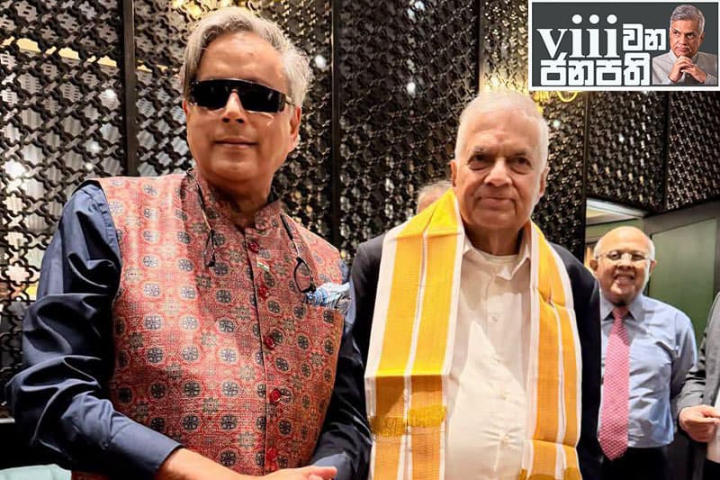 අටවන ජනාධිපතිගේ සතියේ ඩයරිය : රනිල් මුණගැසුණු ආචාර්ය ශෂී තරූර් වෙතින් ආකර්ශනීය X සටහනක්!