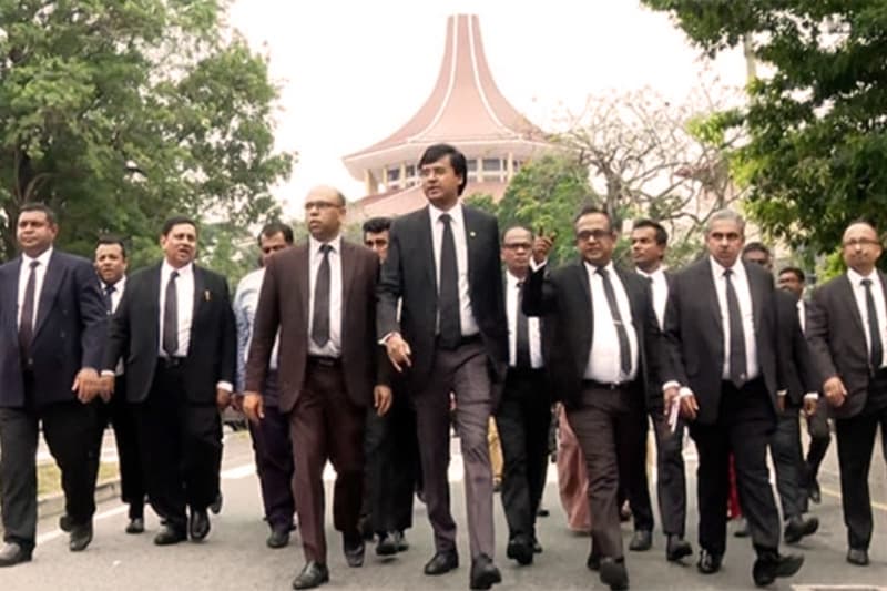 'අධිකරණ ස්වාධීනත්වය රැකගැනීමට' නීතිඥ සංගමය අද කොළඹට රැස්වෙයි