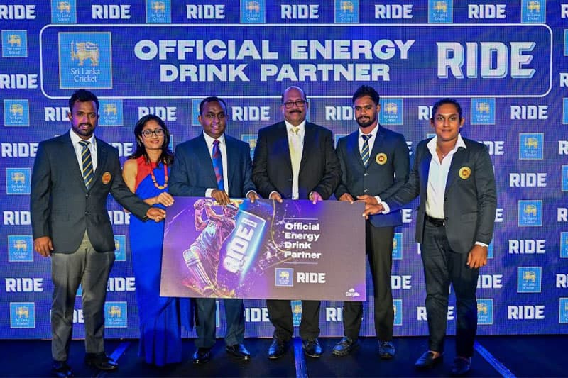 RIDE: ශ්රී ලංකා ක්රිකට් නිල ශක්තිජනක පානය