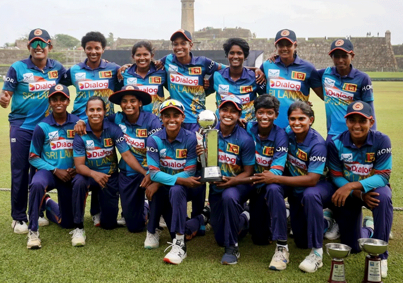ශ්රී ලංකා කාන්තා කණ්ඩායමට නවසීලන්තයට එරෙහිව තරගාවලි ජයක්