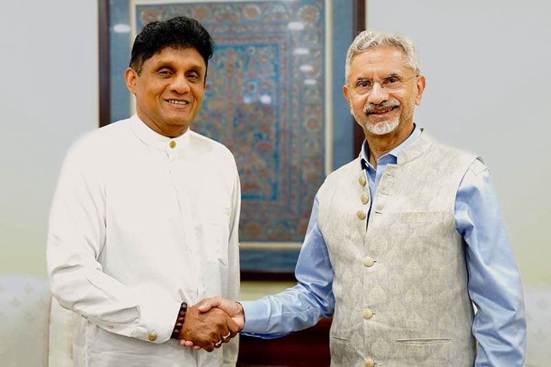 ශ්රී ලංකාවේ ස්ථාවරත්වය ඉන්දියාවට අත්යවශ්ය සාධකයක් බව ජයශංකර්, සජිත් හමුවේ පවසයි