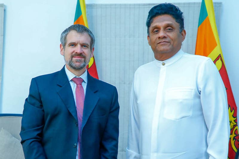 සහන මෙහෙයුම් සඳහා සහාය පතයි: ඔස්ට්රේලියානු මහකොමසාරිස් සජිත් ප්රේමදාස හමුවෙයි