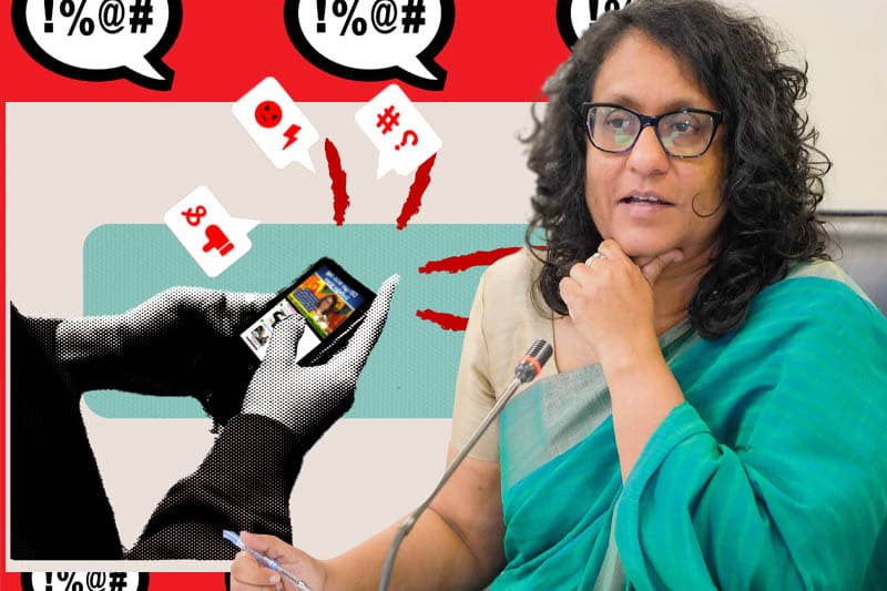 අගමැතිනියට එරෙහි වෛරී ප්රකාශ : බරපතළ සමාජ ගැටලුවක සජීවී පිළිබිඹුවක් | සෝබා කෝලියවංශ
