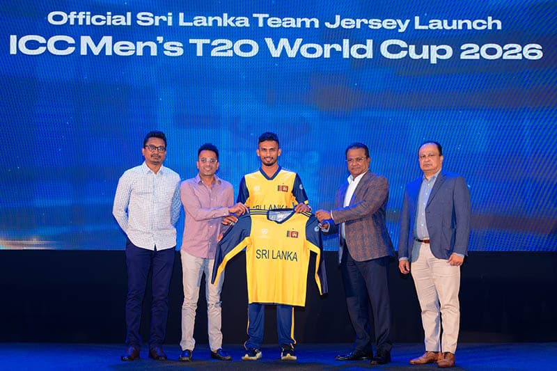 Moose ආයතනය ශ්රී ලංකා කණ්ඩායමේ T20 ලෝක කුසලාන කමිසය එළි දක්වයි