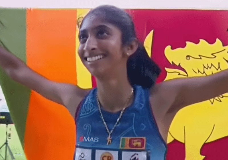 තරුෂි කරුණාරත්න ගෙන් ආසියානු වාර්තාවක්