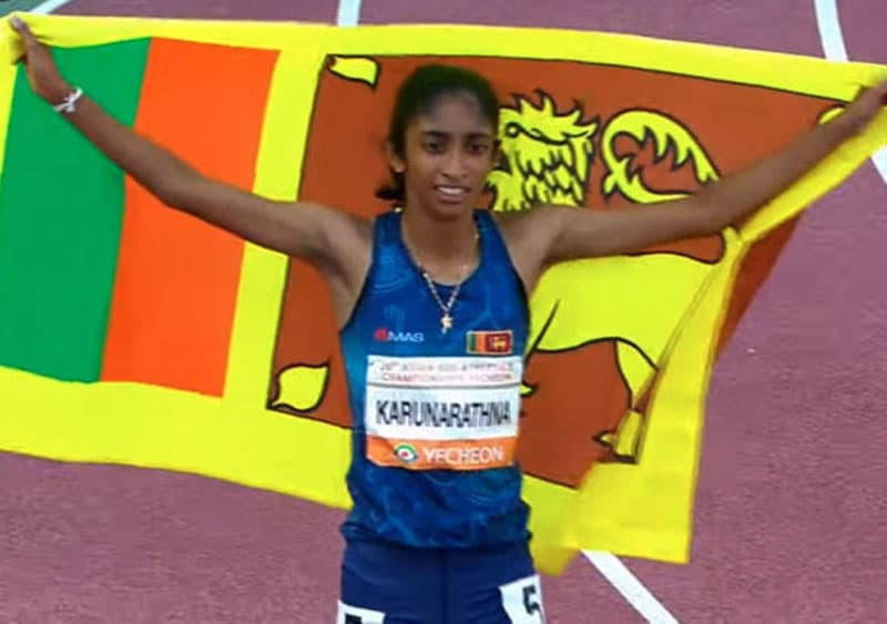 ලංකාවට රන් පදක්කමක් දිනා දුන් තරුෂි කරුණාරත්න කවුද?