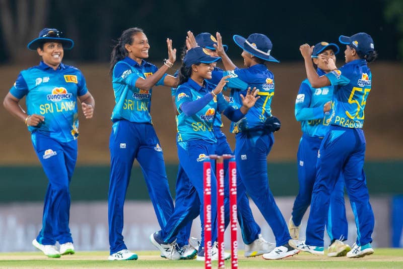 ආසියානු කුසලාන තරගාවලියේ පළමු ජය ශ්රී ලංකා කාන්තා කණ්ඩායමට