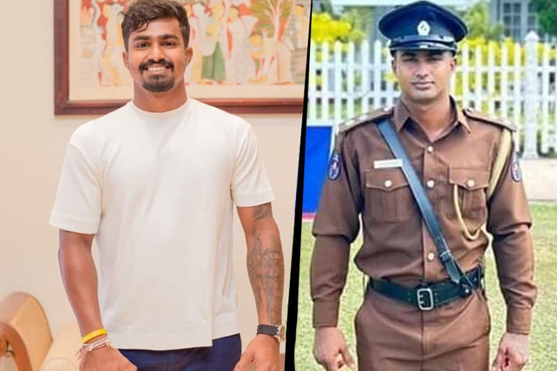 පච්චයක් සහිත ශ්රී ලංකාවේ පළමු පොලිස් නිලධාරියා
