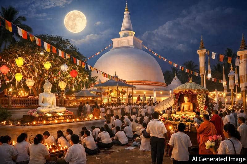 සැබෑ බුදු සසුනට මොකද මේ වුණේ? මේ පොසොන් සමයේ පසුවිපරමක් කරමු | ආචාර්ය කදුරුපොකුණේ සුමංගල හිමි