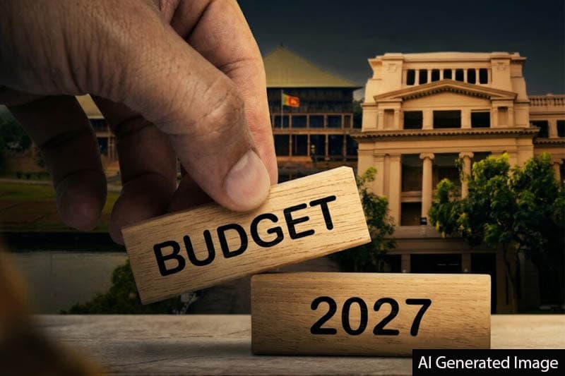 ආණ්ඩුවේ 2027 අයවැය සීමාව රුපියල් ට්රිලියන 5කට හිරවෙයි: රාජ්ය සේවකයෝ වැටුප් ඉල්ලද්දී වියදම් කැපිල්ල ඔරොත්තු දෙයිද?