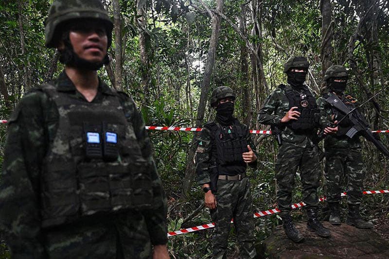 තායිලන්තය කැම්බෝඩියාවට ගුවනින් පහර දෙයි