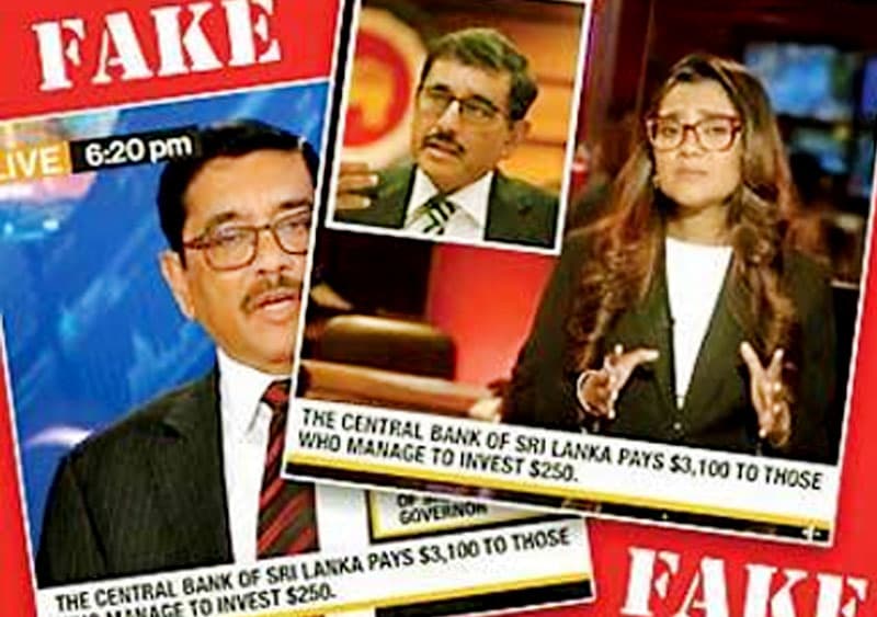 මහ බැංකු අධිපතිගේ රුව සහිත ව්යාජ AI විඩීයෝව ගැන විමර්ශන
