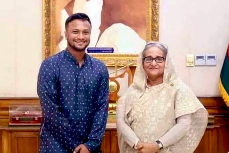 මරණ දඬුවම ලැබූ හසීනා පස්සෙන් ගිය ෂකිබ් ට බංග්ලාදේශය වෙනුවෙන් ක්රීඩා කිරීමේ අවසන් අවස්ථාවත් අහිමි වෙයි