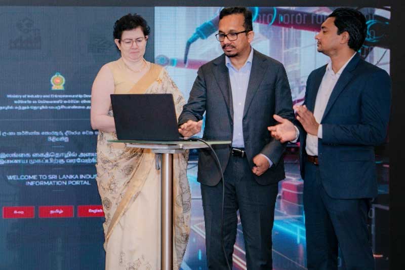 ශ්රි ලංකාවේ පළමුවන ජාතික කර්මාන්ත තොරතුරු පද්ධතිය එළිදක්වයි