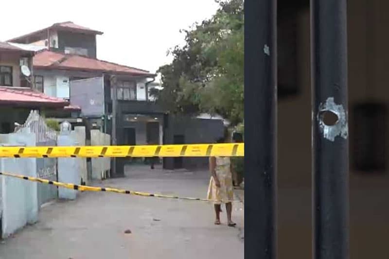 බටුවත්තේ චාමරගේ බිරිඳගේ නිවසට වෙඩි ප්රහාරයක්