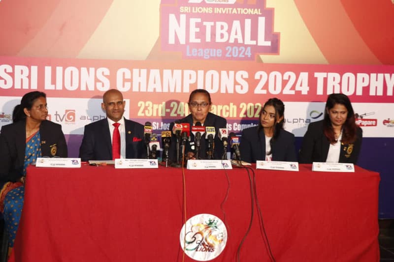 Sri Lions ජාත්යන්තර ආරාධිත නෙට්බෝල් ලීග් තරගාවලිය : මාර්තු 23 – 24