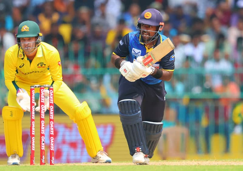 ඔස්ට්රේලියාවට එරෙහි පළමු එක්දින ගැටුම: චරිත් අසලංකගේ දිරිය ඉනිමෙන් ශ්රී ලංකාවට ලකුණු 49ක ජයක්