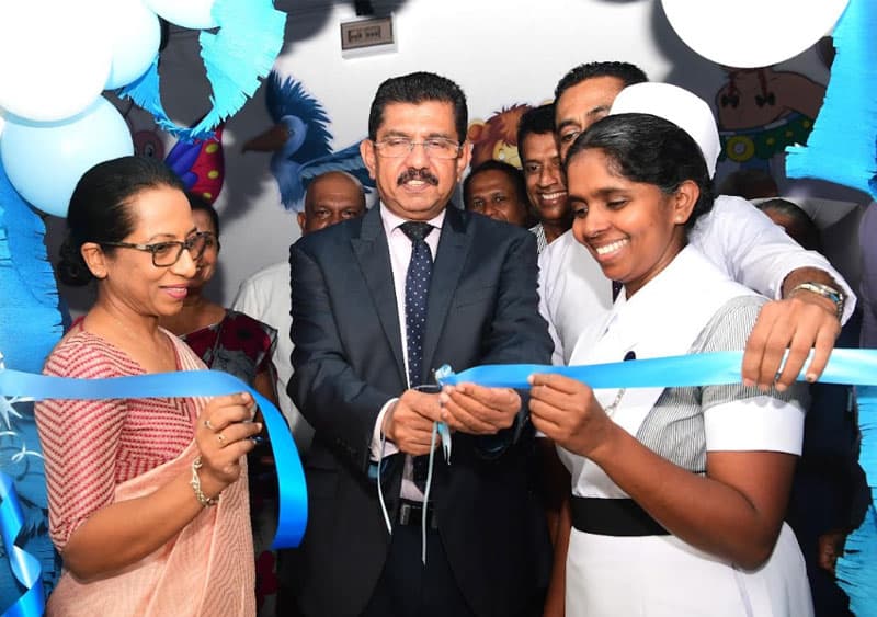 කොළඹ රිජ්වේ ආර්යා ළමා රෝහලට රු. මිලියන 154 ක් වටිනා අති නවීන තාක්ෂණයෙන් යුත් න්යෂ්ටික ප්රතිබිම්භ ඒකකයක්