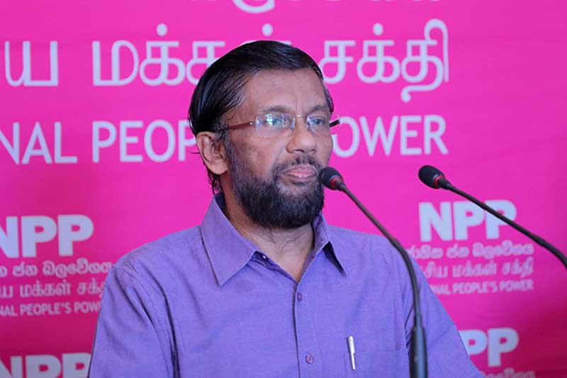 'හර්ෂණ ඉවත්කරන්න තීරණයක් ගෙන නෑ' - ජාතික ජන බලවේගයේ මහලේකම්