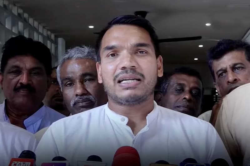 අධිකරණ ක්ෂේත්රයේ තීන්දු ගැන නාමල්ගෙන් ජනපතිට ප්රශ්නාවලියක්