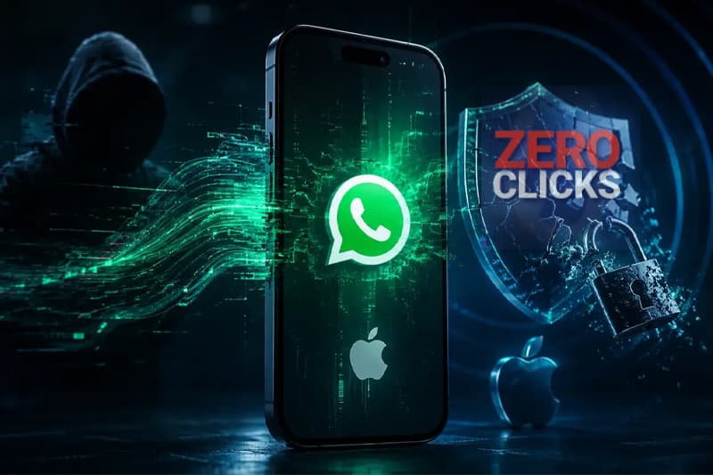iPhone පරිශීලකයන්ගේ WhatsApp ගිණුම්වලට Zero-Click සයිබර් ප්රහාරයක්!