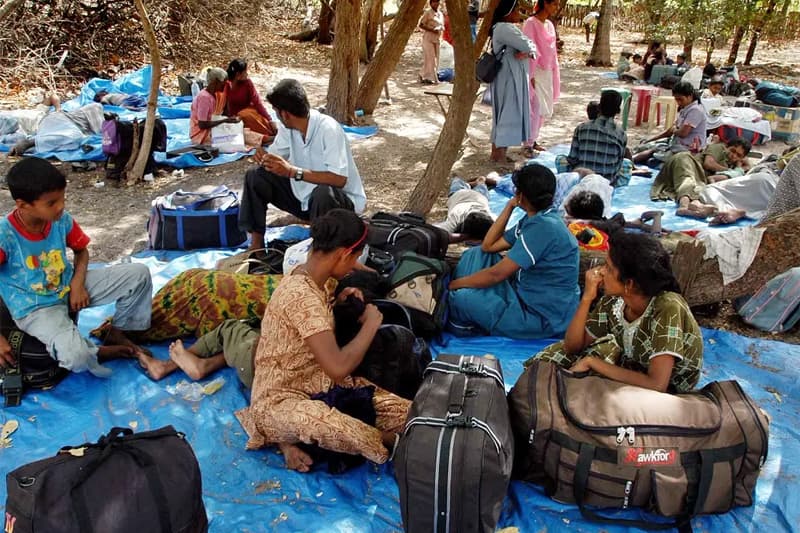 ඉන්දියාවේ සිටින ශ්රී ලංකීය දෙමළ සරණාගතයින් යළි මෙරටට ගෙන්වා ගැනීමට පියවර