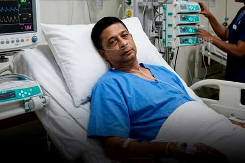 රැඳවුම් භාරයේ පසුවන සුරේෂ් සලේ කොළඹ ජාතික රෝහලේදී හෘද සැත්කමකට ලක් කෙරේ!