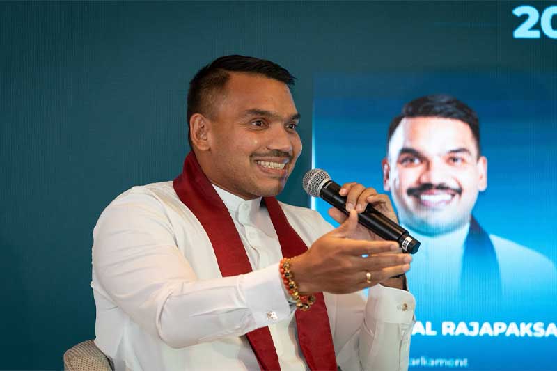 ඉන්දියන් සාගරය මීට පෙර අතීතය යා කළා; දැන් අනාගතය යා කරන්න ඕනේ! - සිංගප්පූරු ගෝලීය සමුළුවේදී නාමල්ගෙන් නව ආර්ථික දැක්මක්