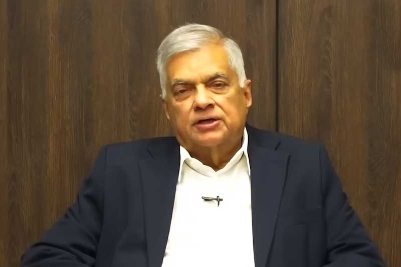 දේශපාලනය ඈඳාගෙන යෞවන සමාජ වල රණ්ඩු ඇති කරන්න එපා - රනිල් වික්රමසිංහ