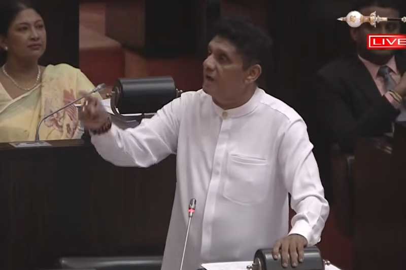'කුඩු ජාවාරම්කාරයන්ට සිංගප්පූරුවේ වගේ දඬුවම් දෙන්න' – ජනාධිපතිගේ චෝදනාවලට සජිත්ගෙන් පිළිතුරු