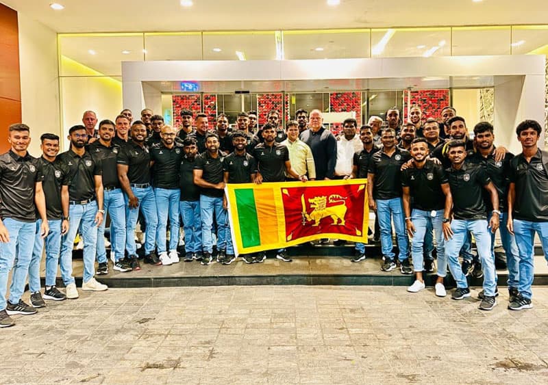 ශ්රී ලංකා පාපන්දු කණ්ඩායම බෲනායි තරග සංචාරයක