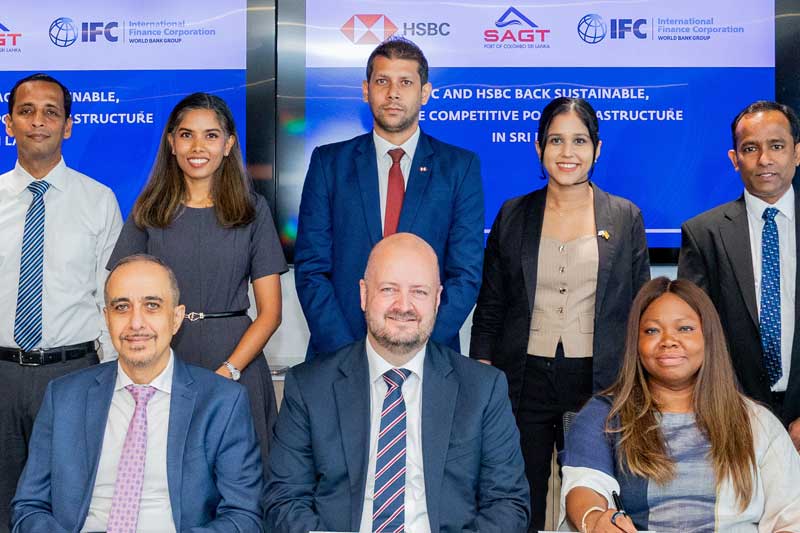 කොළඹ වරායේ SAGT මෙහෙයුම් නවීකරණයට IFC සහ HSBC වෙතින් ඩොලර් මිලියන 40ක ආයෝජනයක්!