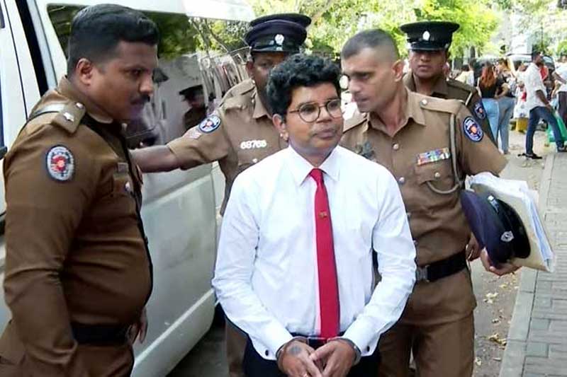 තුසිත හල්ලොලුව අගෝ. 28 දක්වා රිමාන්ඩ් කළ හේතුව ?