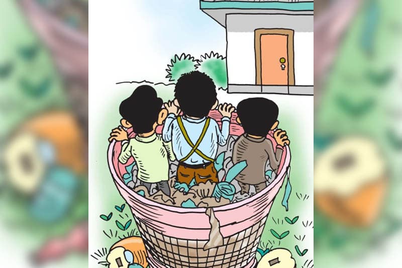 තුන්දෙනෙක් අවුට්ලු