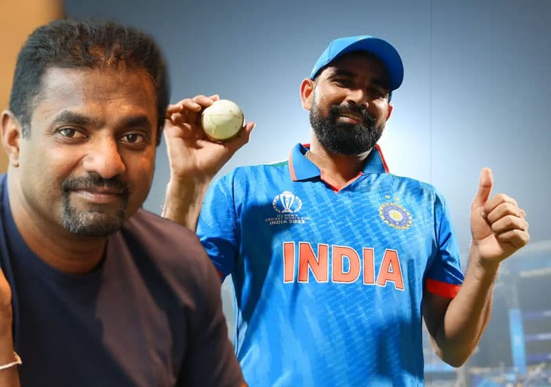 මොහමඩ් ෂාමිගේ පන්දු යැවීම ගැන මම පුදුම වුනා - මුරලිදරන්