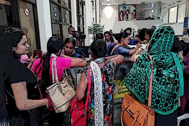 මැදපෙරදිග රැකියාවලට කාන්තාවන් යවද්දී මේ ගැනත් හිතන්න - (චාන්දනී දිසානායක)