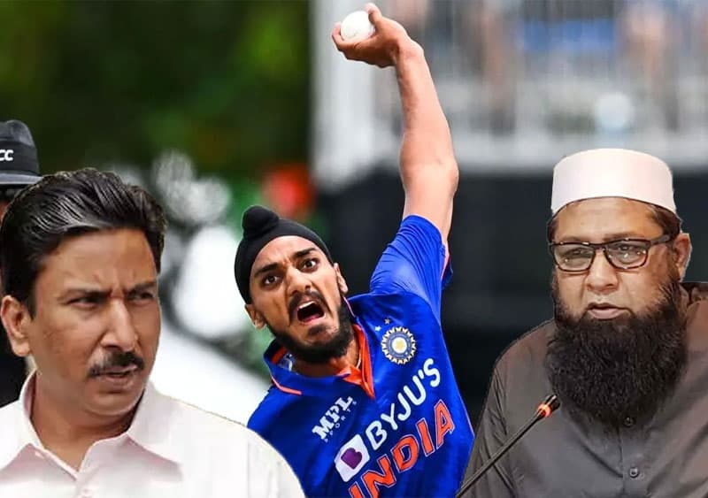 ඉන්දියාවේ ආශ්ඩීප් සිං පන්දුව පළුදු කරන බවට හිටපු පාකිස්තාන් නායකයන්ගෙන් චෝදනා