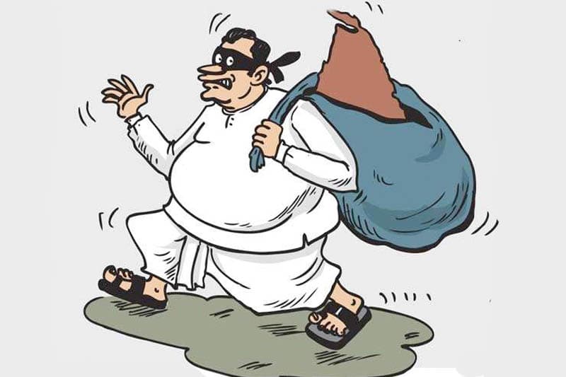 කපිල කුමාර කාලිංගගේ හීසරය : සුදු රෙදි හොරු